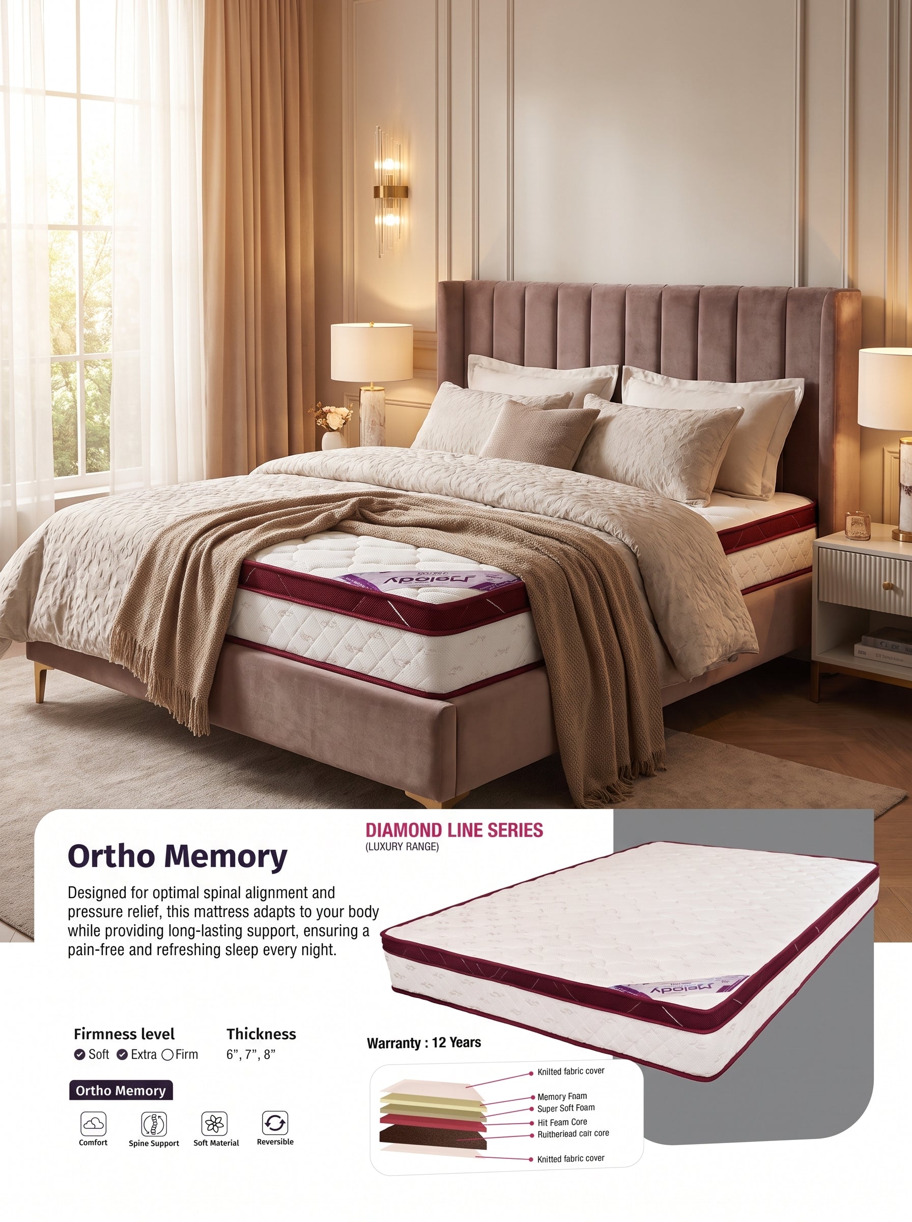 Ortho Memory Mattress
