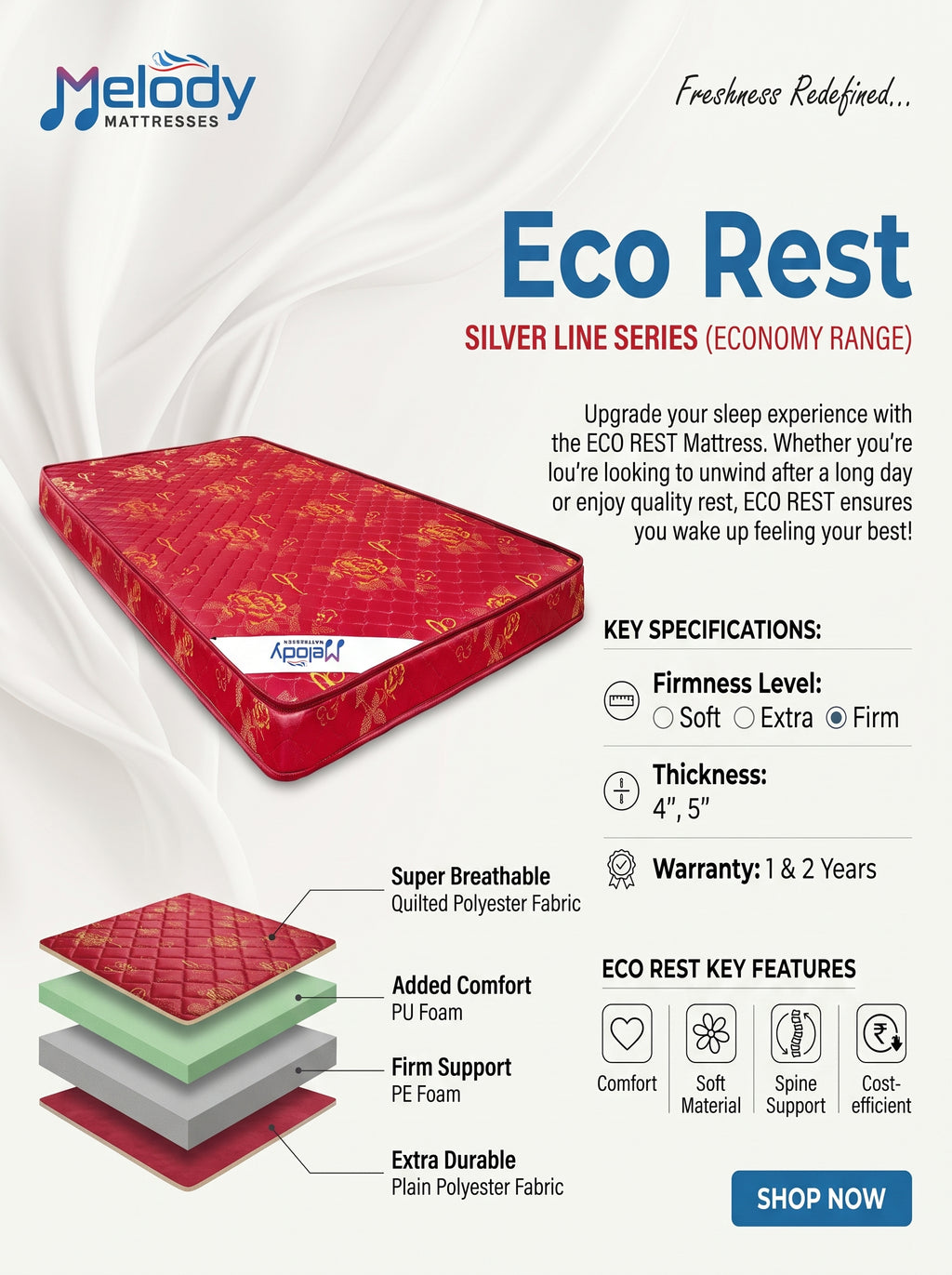 Eco rest mattresses