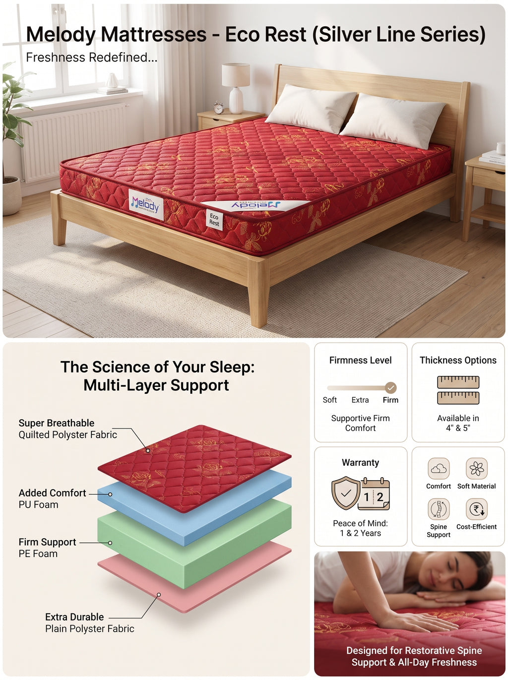 Eco rest mattresses