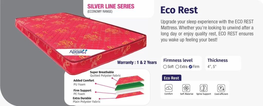 Melody Mattress Eco Rest 1